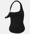 Courrèges Courreges Women Asymmetrical Tank Top In Black