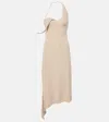 Courrèges Undressed Midikleid In Beige