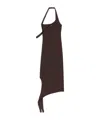 Courrèges Knit Dress In Brown