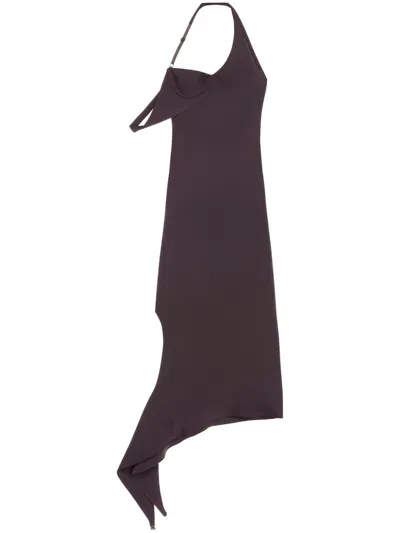 Courrèges Undressed Dress In Brown