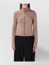 Courrèges "biker" Jacket In Brown