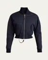 Courrèges Scuba Polycotton Bomber Jacket