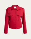 Courrèges Utility Button Down Cotton Shirt