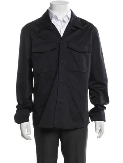 Pre-owned Courrèges Utility Jacket In Blue