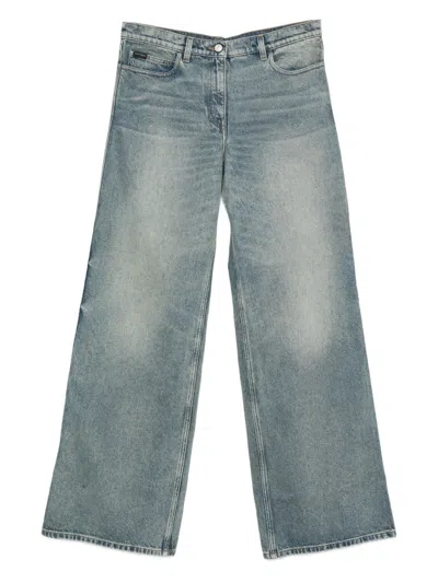 Courrèges Utility-style Jeans In Blue