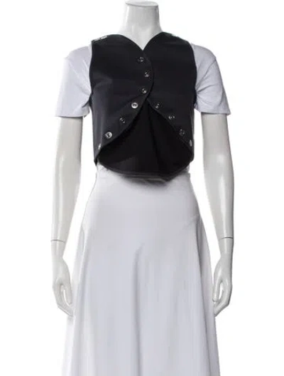 Pre-owned Courrèges Vest In Blue