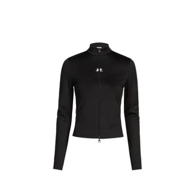 Courrèges Veste Légère In Black