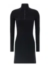 Courrèges Courreges Women Wool Knit Dress In Black