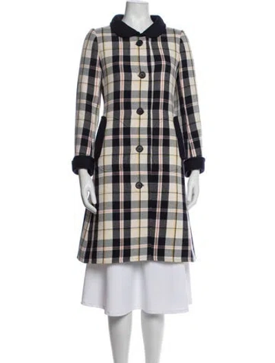 Pre-owned Courrèges Vintage 1960's Coat In Blue