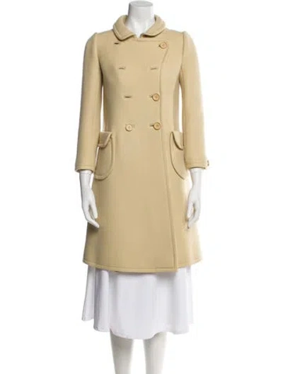 Pre-owned Courrèges Vintage 1960's Peacoat In Neutrals