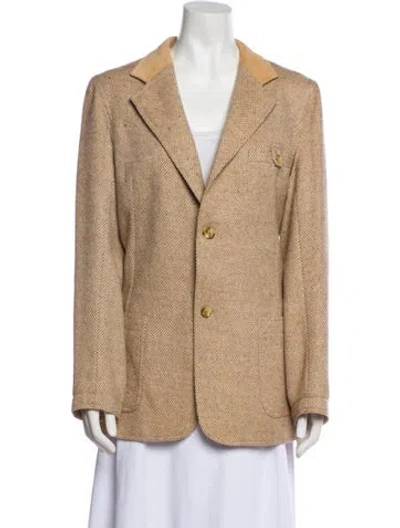 Pre-owned Courrèges Vintage 1970's Blazer In Neutral