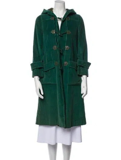 Pre-owned Courrèges Vintage 1970's Coat In Green