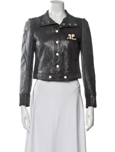 Pre-owned Courrèges Vintage 1970's Jacket In Grey