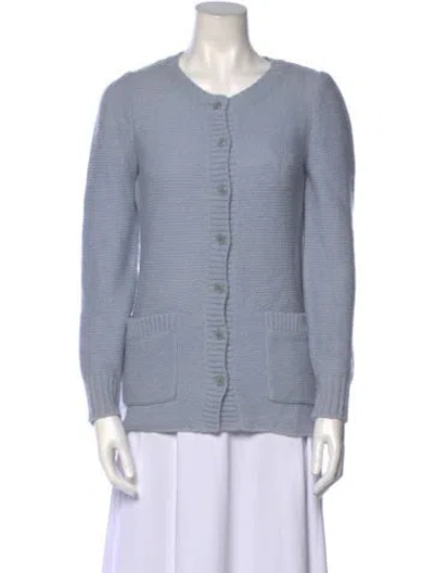 Pre-owned Courrèges Vintage 1970's Sweater In Blue