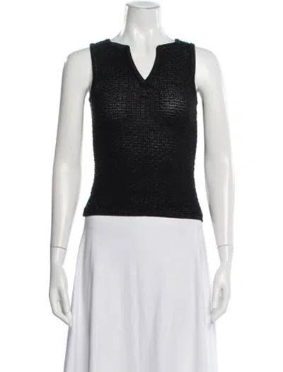 Pre-owned Courrèges Vintage 1970's Top In Multi