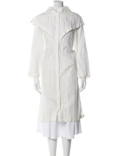 Pre-owned Courrèges Vintage 1980's Coat In White