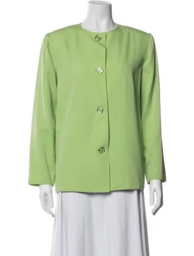 Pre-owned Courrèges Vintage 1990's Jacket In Green