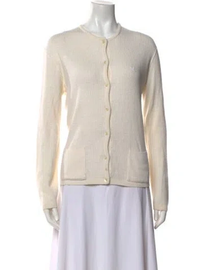 Pre-owned Courrèges Vintage 1990's Sweater In Neutral