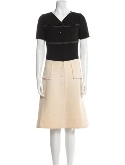 Pre-owned Courrèges Vintage Knee-length Dress In Multi