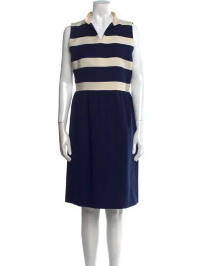 Pre-owned Courrèges Vintage Knee-length Dress In Multi