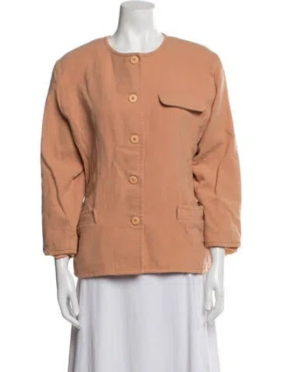 Pre-owned Courrèges Vintage Late 1960's - Early 1970's Jacket In Orange
