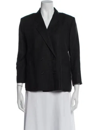 Pre-owned Courrèges Vintage Late 1970's - Early 1980's Blazer In Black