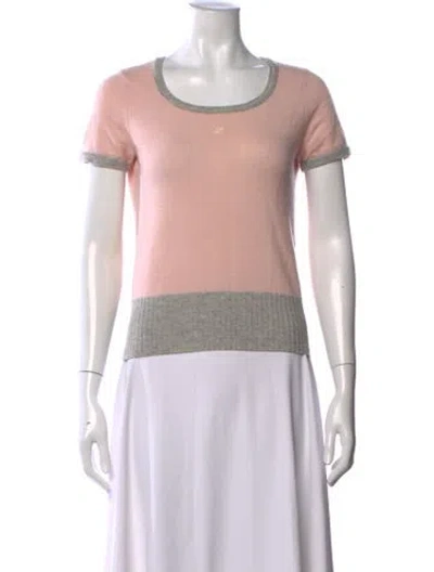 Pre-owned Courrèges Vintage Late 1990's - Early 2000's Sweater In Pink