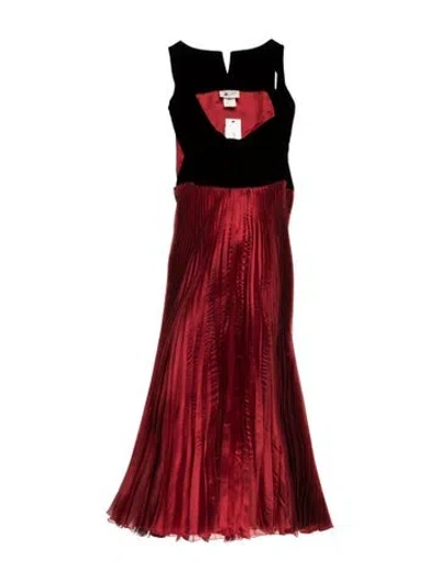 Pre-owned Courrèges Vintage Long Dress In Red