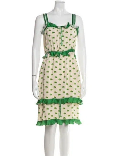 Pre-owned Courrèges Vintage Mini Dress In Neutral
