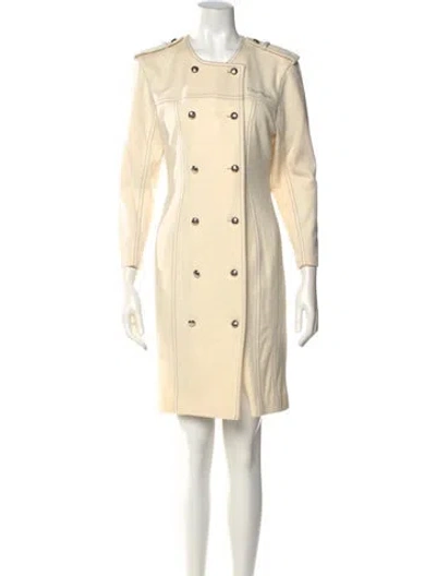Pre-owned Courrèges Vintage Mini Dress In Neutrals