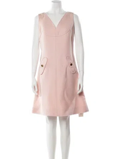 Pre-owned Courrèges Vintage Mini Dress In Pink