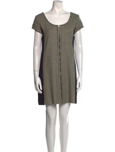 Pre-owned Courrèges Vintage Mini Dress In White