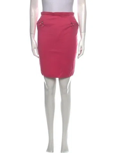 Pre-owned Courrèges Vintage Mini Skirt In Pink
