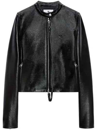 COURRÈGES VINYL CITY JACKET