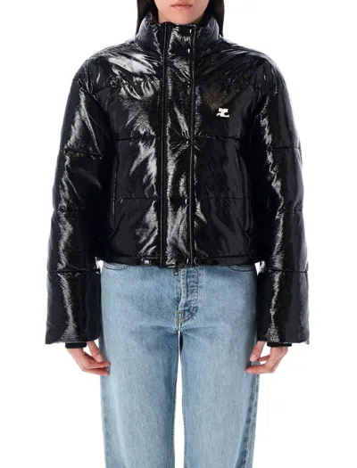 COURRÈGES COURRÈGES VINYL DOWN JACKET