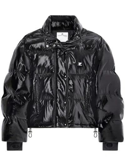 COURRÈGES COURRÈGES VINYL DUVET DOWN JACKET