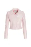 Courrèges Courreges Women Light Pink Vinyl Jacket In Pink
