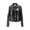 Courrèges Courreges Women Reedition Vinyl Jacket In Black