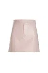 Courrèges 'vinyl' Skirt In Pink