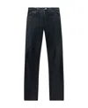 Courrèges Vinyl Slim-cut Trousers In Black