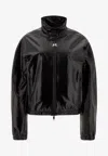 Courrèges Vinyl Zip-up Track Jacket