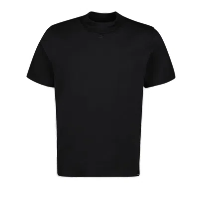 Courrèges Volcano Crewneck T-shirt In Black