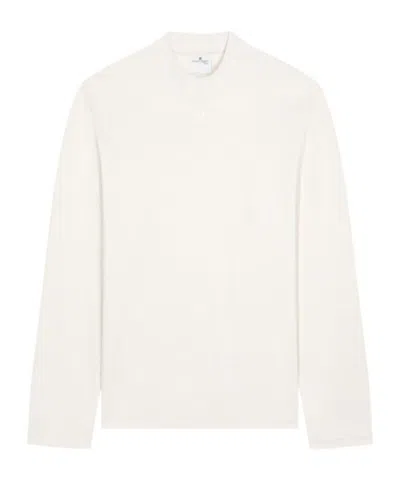 Courrèges Volcano Cotton T-shirt With Logo In White