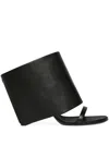 Courrèges Wedge Heel Slip-on Sandals