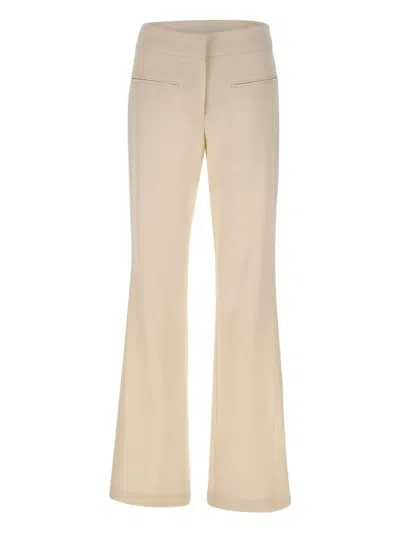 Courrèges Welt-pocket Bootcut Trousers In Neutral