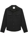 Courrèges Western Shirt In Black