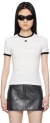 Courrèges Courreges T-shirt Woman In White