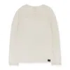 Courrèges White Baseball Printed Mesh Long Sleeve T-shirt In White