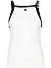 Courrèges Topwear In White