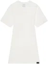 Courrèges White Cotton Mini Dress In White